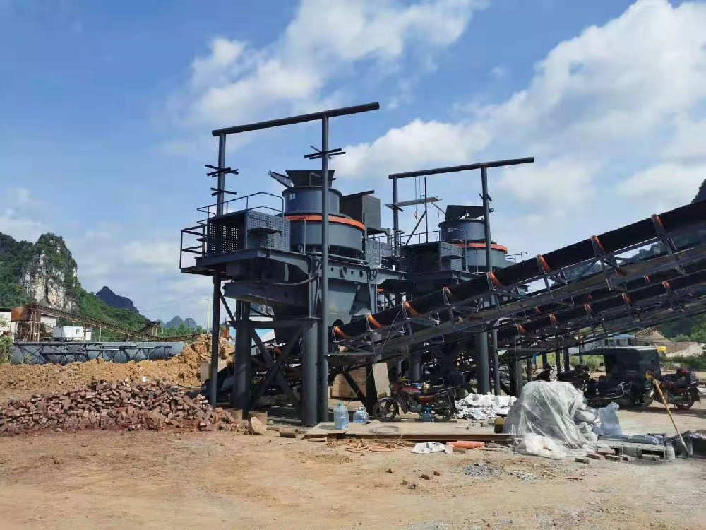 福建三明购买德威克(河南)机械石料线生产现场